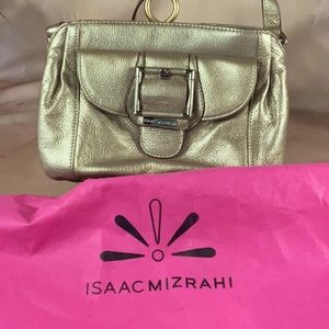 ISAAC MIZRAHI - Taupe Embossed Purse - *NWOT*